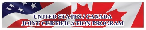 United States / Canada Joint Certification Program approved